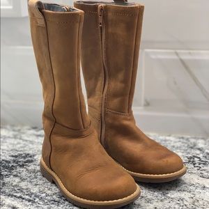 Clark’s Comet Leather boots in Tan